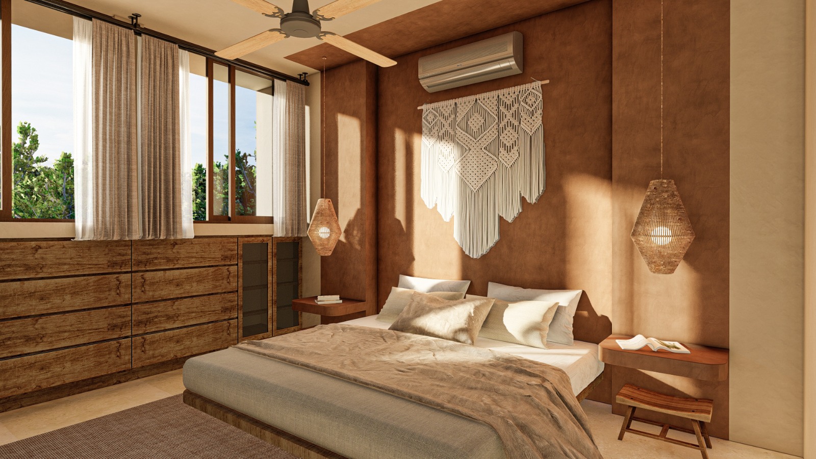 Interior de Casa Sendero, proyecto de interiorismo de MUHECHstudio